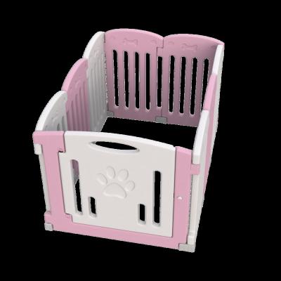 China ABST Plastic Pet Puppy Plastic Pet Small Dog Cat Playpen With Safety Exercise Pet Fence for sale