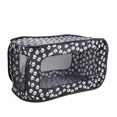 China Car Box Bag Waterproof And Breathable Portable Foldable Stored Dog Cage Cat Box Cat Bag for sale