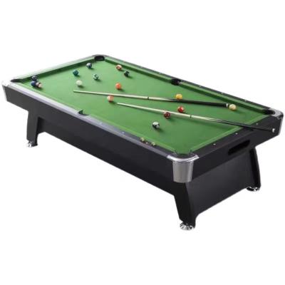 China Real Pocket Factory Direct Selling MDF Pool Cheap Multifunctional Automatic Return Billiard Table For Family Games Play for sale