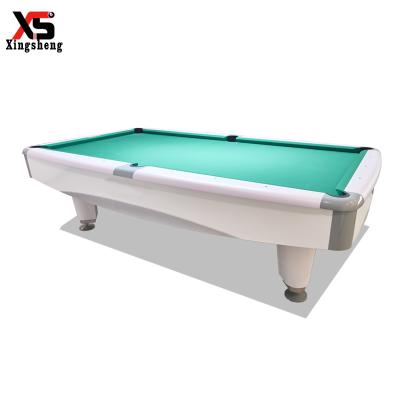 China Balls Auto-Return System Slate Billiard Billiard Schiefer Multifunctional Snooker Billiard Tables With Ping Pong for sale