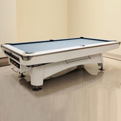 China High Grade 9ft 8ft Sport Jiujiang Auto-Return Balls System N005 Very Famous Slate Bed Best 7ft Indoor Outdoor Pool Table For Sale for sale