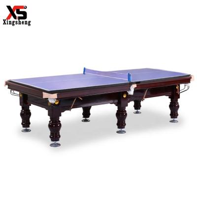 China Xingsheng real pokect slate slate leather pool billiards small portable cheap billiard table for sale