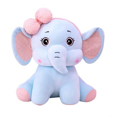 China Soft Stuffed Elephant Stuffed Toy Plush Elephant Animals Toy Elephant for sale