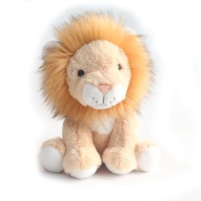 China Plush Stuff With T-shirt Moscot Mini King China Wholesale Plush Animals Lovely Cute Yellow Cub Stuffed Valentine Lion Toy for sale