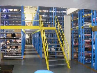 China Warehouse Multi-Level Mezzanine Rack Attic Floor For Space Saving for sale