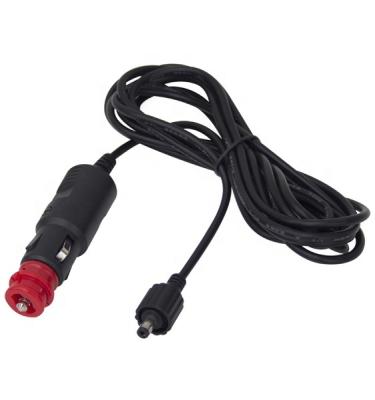 China Industrial 3meter Cigarette Lighter Plug DC5521 For 12Volts Led Strip Lights for sale