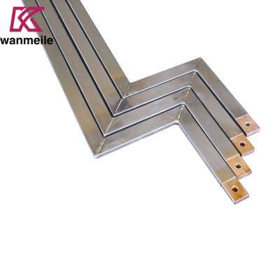 China Electrowinning Low Price Titanium Clad Copper Rectangular Bar For Anode for sale