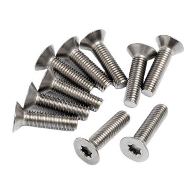 China Industry or bicycle gr2 gr5 csk titanium bolts screw DIN7991 for titanium fasteners for sale