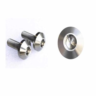 China Customized Length M8x30 GR5 Titanium Rotor Bolt Stainless Steel Hex Head Bolts for sale