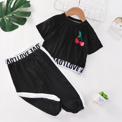 China Amazon ebay supplier hot sale anti-shrink short sleeve baby clothing sets breathable baby clothing set for sale