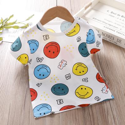 China Wholesale Summer Kids Boys 100% Cotton QUICK DRY T Shirts for sale