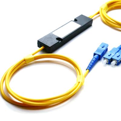 China FTTX SC/UPC-SC/UPC FTTH Fiber Optic Ftth Splitter 1*2 Fbt Splitter Coupler for sale