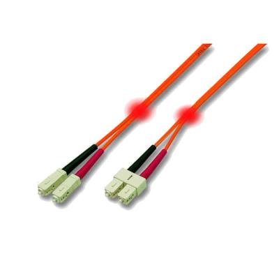 China FTTx SINGLE MODE G657A SX 2.0MM SC TO SC UPC 1M FIBER OPTICAL CORRECTION CORD for sale