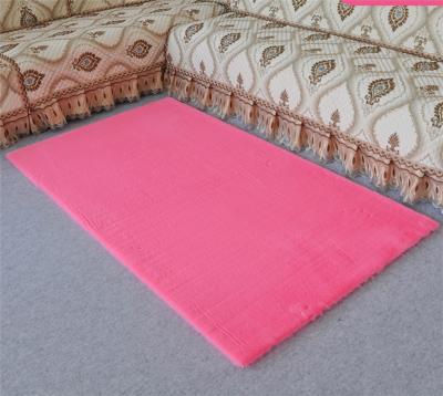 China Non Slip Dash Mat Washable Fur Rug Door Mat Table Nail Fur for sale