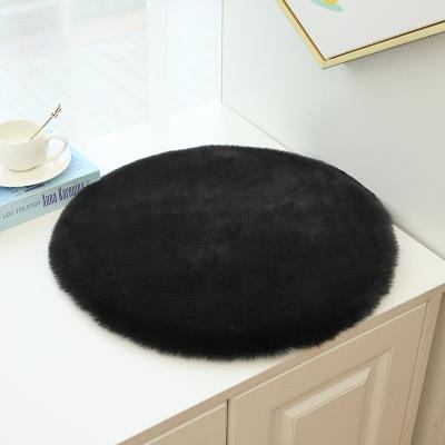 China Washable Faux Fur Rug Rug Blanket Rabbit Fur Rug for sale