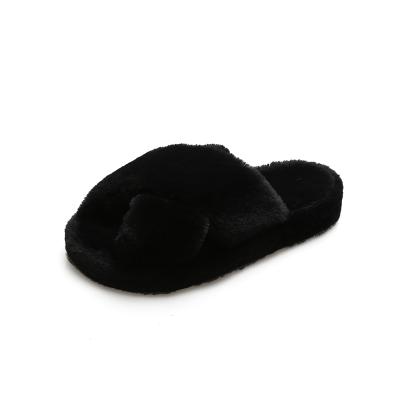 China Fashion Trend Sale Winter Warm Fur Slipper For Girls for sale