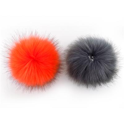 China Eco-Friendly Customized Faux Fur Ball Pom Poms Faux Fur Fox Fur Pom Poms for sale