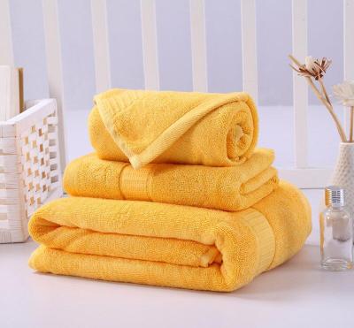 China Size 21s bamboo towel, smooth and soft customized bamboo household QUICK DRY for sale