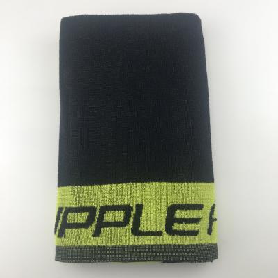 China OEM 100%cotton Compressed Yarn Dyed Sport Towel Gift Towel for sale