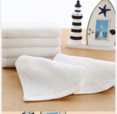 China Disposable Organic Cotton Towel White Cotton Towel for sale