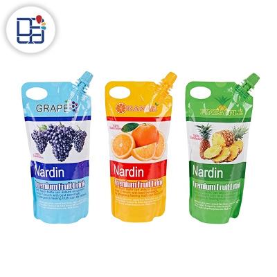 China Wholesale Disposable Stand Juice Drink Spout Pouch Disposable Drinking Bag For Sale for sale