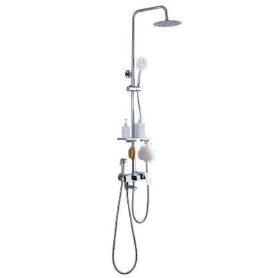 China Modern Home Shower Set Zinc Alloy Thermostatic Modern Bathroom Shower Set for sale