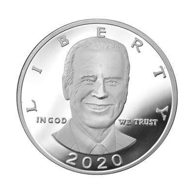 China Forty-sixth President's Challenge Commemorative Souvenir Coin of America Joe Biden America Collectible Coins for sale