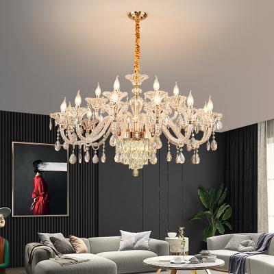 China New Modern Hot Selling Luxury European Water Living Room Lamp Bedroom Dining Room Villa Hotel Chandelier Home for sale