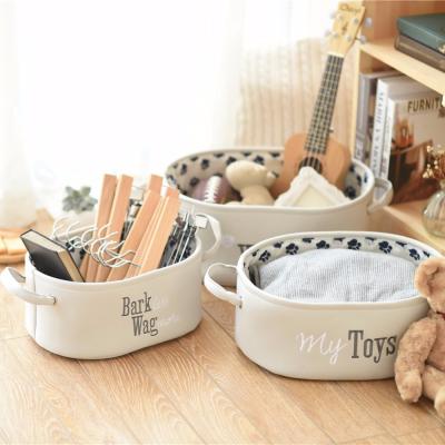 China Dog Toy Baskets Shelf Baskets Storage Basket For Clothes Large Wire Storage Basket Customized Color/Size/Logo High Quality Clothes,Toy Clothes Canvas Storage Box And Bin for sale