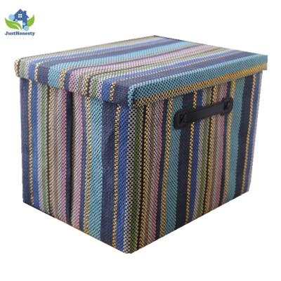 China Fashion Viable Hot Sale Home Use Wholesale Foldable Amazon Cloth Storage Box Organizers for sale