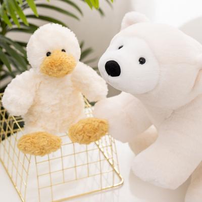 China Custom Snow White Mini Plush Polar Bear Pillow Plush Toy Animal Plush Toy for sale