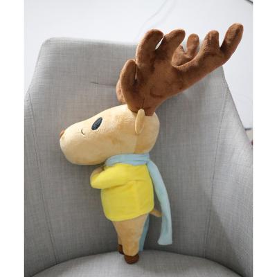 China Nordic Plush Elk Doll Stuffed Toy Christmas Elk Christmas Gift Elk Christmas Elk Toy for sale