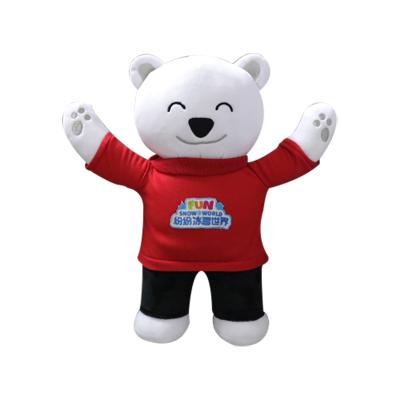 China 2022 Hot Selling Plush Stuffed Animal Polar Bear Stuffed Plush Toys Gifts For Kids Girls for sale