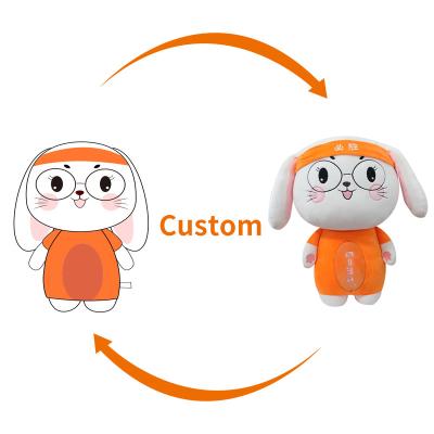 China Plush Customized Cute Plush Toy Animal Doll Stuffed Plush Rabbit Doll Toy for sale