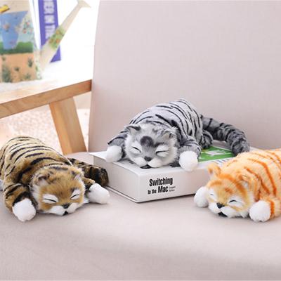 China Battery Operated Cartoon Cat Plush Cat Kids Plush Toy Makes Healthy Battery Operated Plush Animal for sale