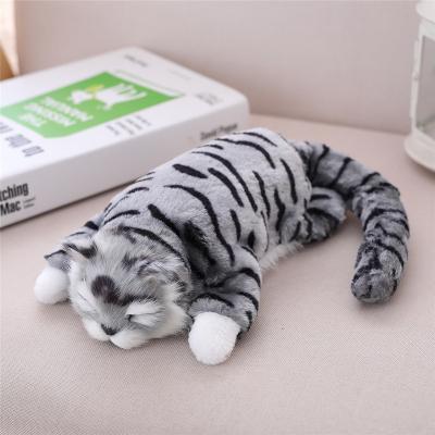 China 2022 Wholesale New Cartoon Plush Toy Custom Battery Operated Plush Baby Cartoon Cat Toy for sale