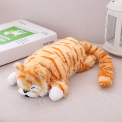 China Chinese Plush Manufacturers Custom Plush Toy Cat With Battery for sale