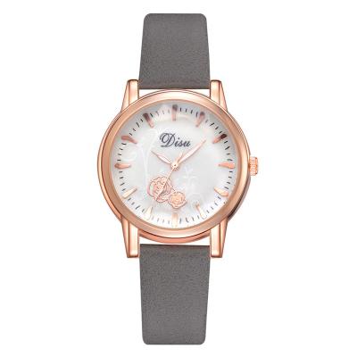 China Reloj del cuero del cuarzo de la muñeca de la moda de WJ-8391Women en venta