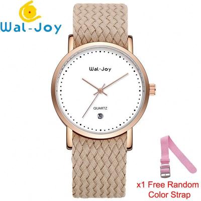 China WJ9007 Nylon Strap Wal-Joy Brand Hot Sale Strap Can Move Fashion Woman Watches for sale