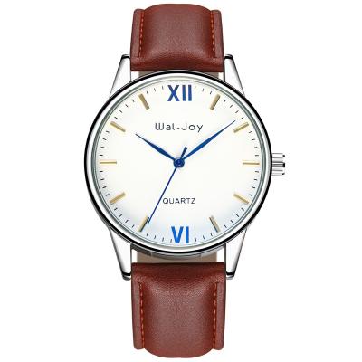 China WJ-8110 Vogue Business Men Watches Small OEM Handwatches Factory Hot Selling Leather Wrist Watches for sale