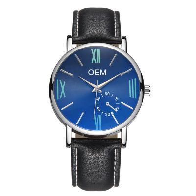 China WJ-8102 Hot Sale Charming High Quality OEM Watch High Quality Leather Band LOW Quantity Custom Watch For Male for sale