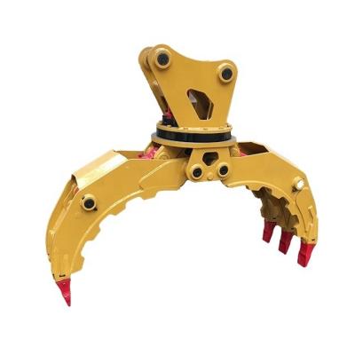 China Grapple Accept Customized Excavator Customized Grapple / Wooden Grapple From BONOVO for sale