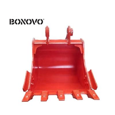 China Cultivate BONOVO Excavator Customizable Buckets Tigers Twin Excavator Bucket For Hitachi zx200-3 for sale