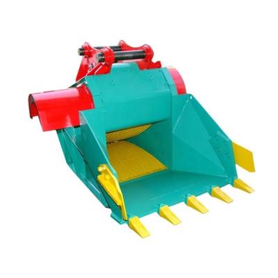 China BONOVO Machinery Repair Shops Excavator Crusher Bucket for CAT320 for sale