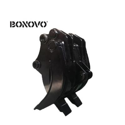 China Trusses BONOVO Excavator Grapple Manual Grapple To Grapple Machine For CAT320 for sale