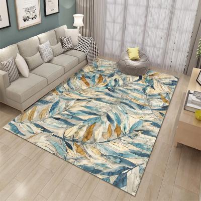 China Modern Design Microfiber 3d Washable Custom Rug Printed Anti-slip Carpet Blankets Living Room Carpet Floor Rug for sale