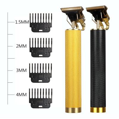 China Professional Electric Hair Trimmer Safety T9 Men's Rechargeable Hair Cutter Machine 0mm Shaving T-Clipper Barber Styling Tool Hair for sale