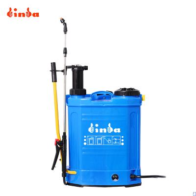 China Agriculture Binda 16L Backpack Battery Sprayer Good Quality Plastic Agricultural Sprayer for sale