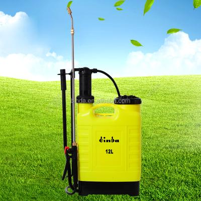 China New Efficient Garden 12L Agricultrual Pesticil Manual Knapsack Sprayer for sale