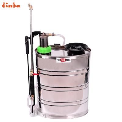 China High Quality Pesticide 16L Stainless Steel Knapsack Agriculture Sprayer for sale